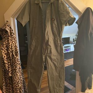 Mens Dickies Grey Coverall